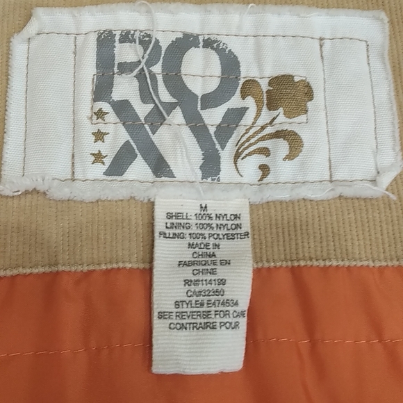 Roxy Nylon Puffer Jacket - Picture 7 of 10
